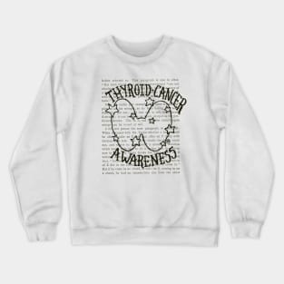 Thyroid Cancer Awareness Crewneck Sweatshirt